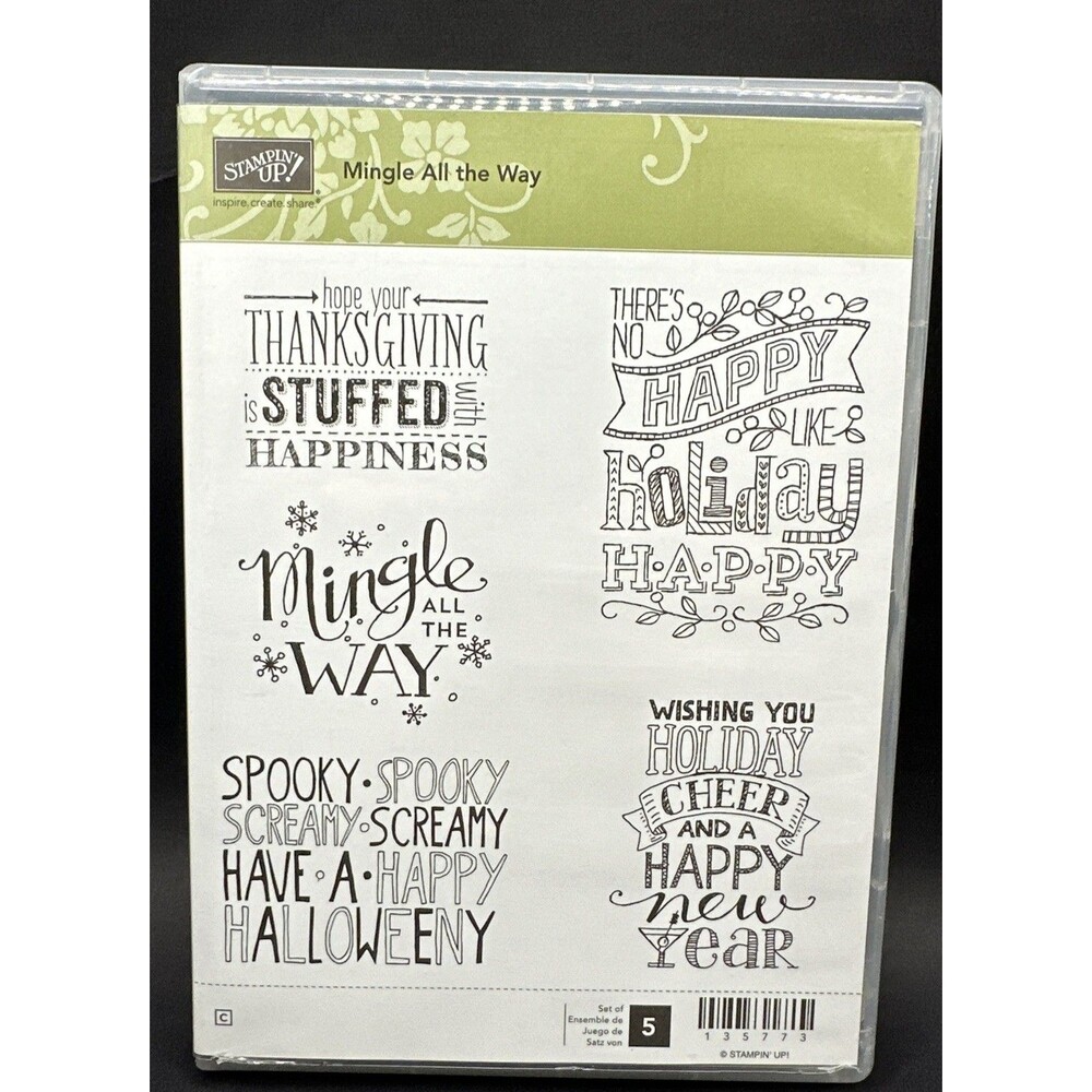 Stampin' Up Mingle All the Way Stamp Set